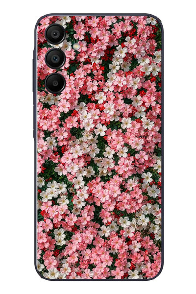 Le Balvo Samsung Galaxy A15 Uyumlu Ahenkli Papatyalar Baskılı Silikon Kılıf