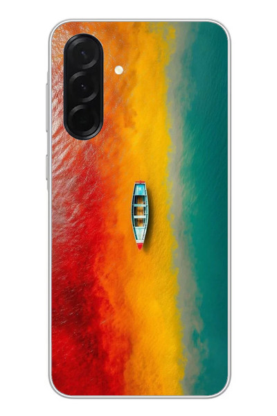Le Balvo Samsung Galaxy A36 Uyumlu Rengarenk Tekne Baskılı Silikon Kılıf