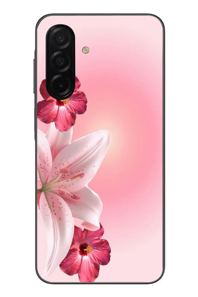 Le Balvo Samsung Galaxy A26 Uyumlu Tematik Çiçek Baskılı Silikon Kılıf