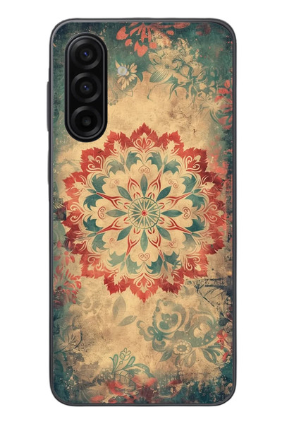 Le Balvo Samsung Galaxy A17 Uyumlu Ebru Çizgisel Baskılı Silikon Kılıf