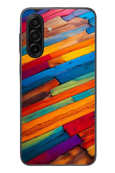Le Balvo Samsung Galaxy A17 Uyumlu Renk Geçişleri Baskılı Silikon Kılıf