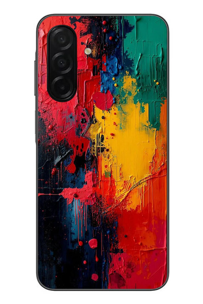 Le Balvo Samsung Galaxy A26 Uyumlu Renklerin Dansı Baskılı Silikon Kılıf