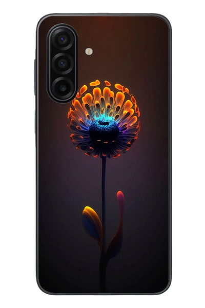 Le Balvo Samsung Galaxy A17 Uyumlu Büyülü Çiçek Baskılı Silikon Kılıf