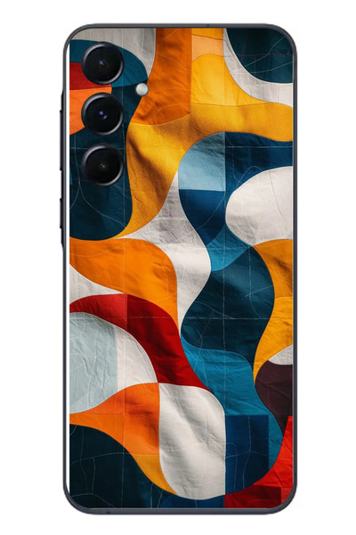 Le Balvo Samsung Galaxy A55 Uyumlu Modern Desenler Baskılı Silikon Kılıf