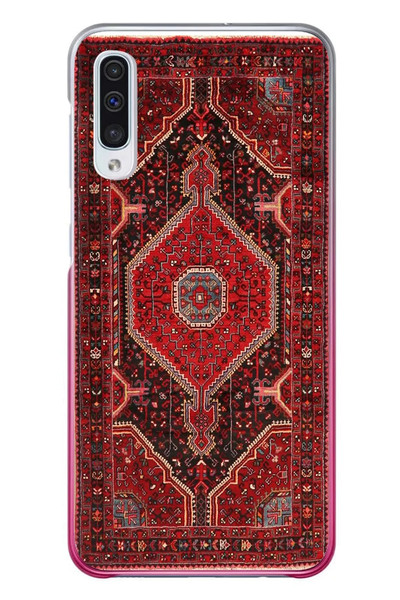 Le Balvo Samsung Galaxy A50 Uyumlu Anadolu Halısı Baskılı Silikon Kılıf