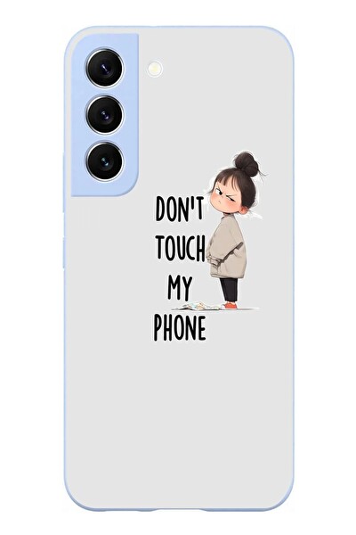 Le Balvo Samsung Galaxy S22 Uyumlu Telefonuma Dokunma Baskılı Silikon Kılıf