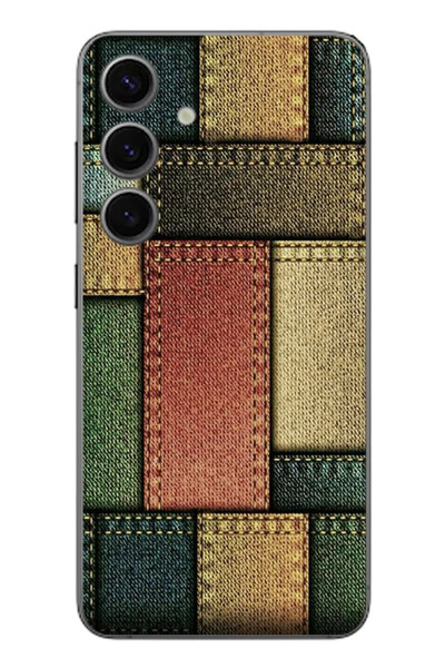 Le Balvo Samsung Galaxy S24 Uyumlu Kot Cepleri Baskılı Silikon Kılıf
