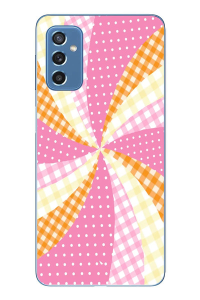 Le Balvo Samsung Galaxy M52 Uyumlu İz Düşümleri Baskılı Silikon Kılıf