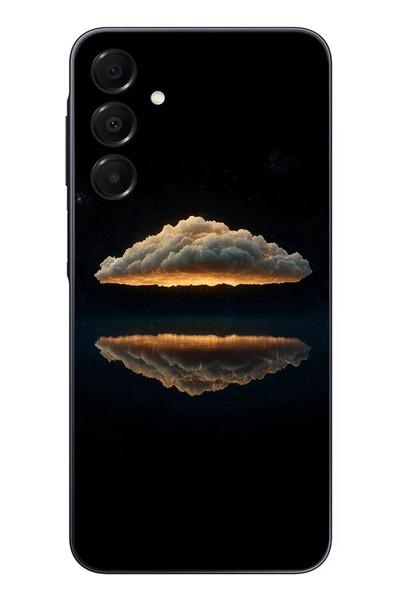 Le Balvo Samsung Galaxy A16 Uyumlu Bulut Yansıması Baskılı Silikon Kılıf