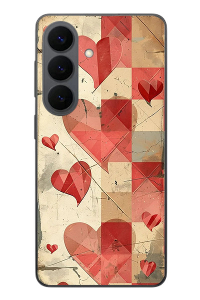 Le Balvo Samsung Galaxy S26 Uyumlu Kalpler Retro Baskılı Silikon Kılıf