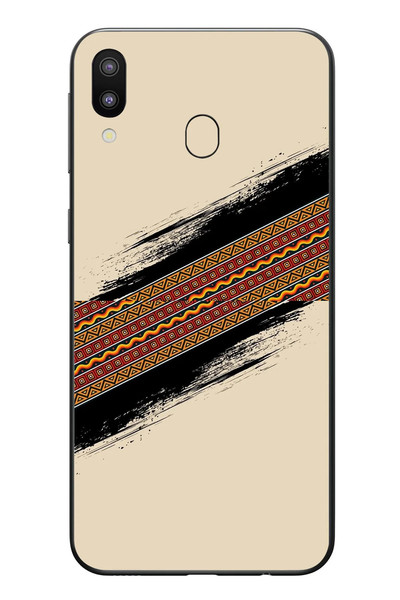Le Balvo Samsung Galaxy M20 Uyumlu Yan Motif Baskılı Silikon Kılıf