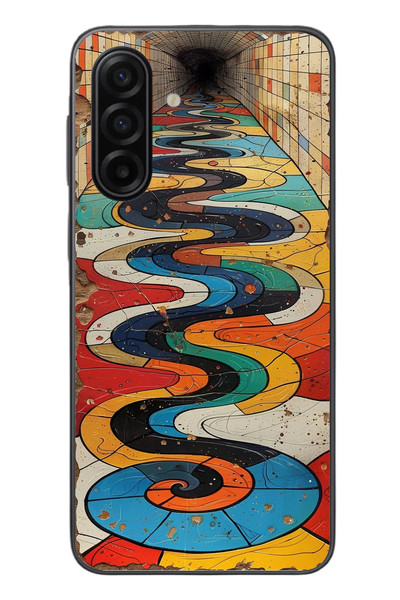 Le Balvo Samsung Galaxy A17 Uyumlu Renk Duvarı Baskılı Silikon Kılıf