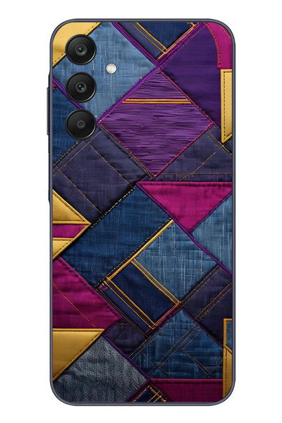 Le Balvo Samsung Galaxy A25 Uyumlu Kot Deseni Baskılı Silikon Kılıf