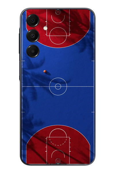 Le Balvo Samsung Galaxy A16 Uyumlu Basketbol Sahası Baskılı Silikon Kılıf
