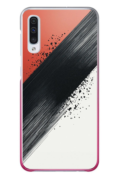 Le Balvo Samsung Galaxy A50 Uyumlu Renk Paleti Baskılı Silikon Kılıf