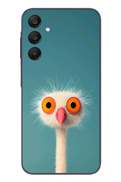 Le Balvo Samsung Galaxy A25 Uyumlu Şaşkın Hayvan Baskılı Silikon Kılıf
