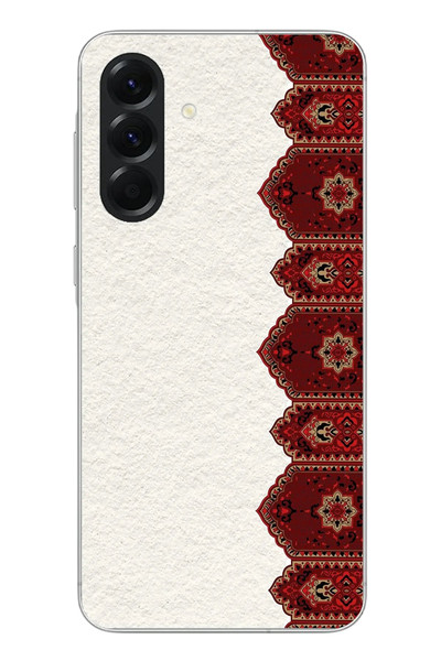 Le Balvo Samsung Galaxy A56 Uyumlu Halı Köşesi Baskılı Silikon Kılıf