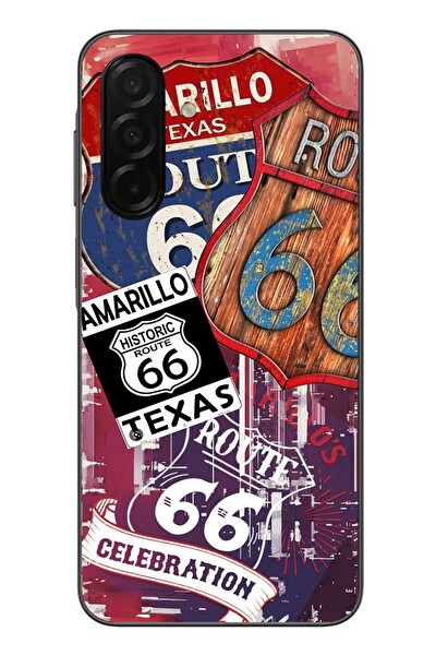 Le Balvo Samsung Galaxy A26 Uyumlu Texas Amerika Baskılı Silikon Kılıf