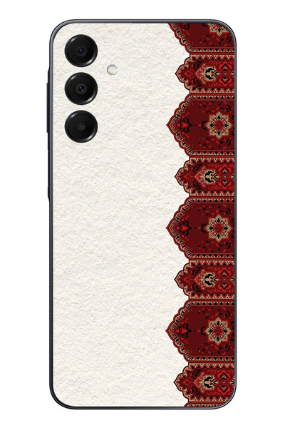 Le Balvo Samsung Galaxy A16 Uyumlu Halı Köşesi Baskılı Silikon Kılıf
