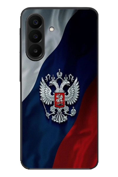 Le Balvo Samsung Galaxy A27 Uyumlu Rusya Arması Baskılı Silikon Kılıf