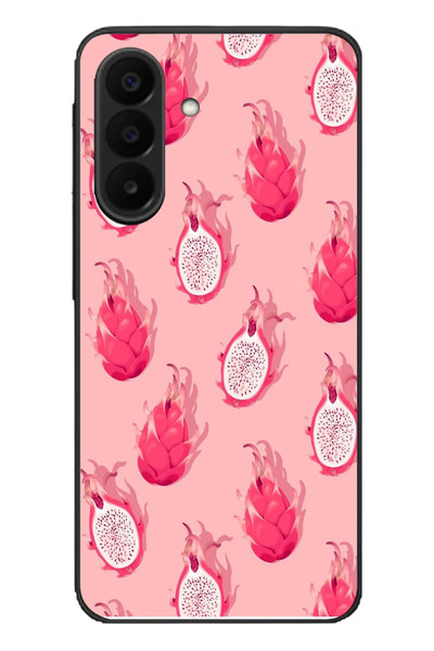 Le Balvo Samsung Galaxy A27 Uyumlu Ejder Meyvesi Baskılı Silikon Kılıf