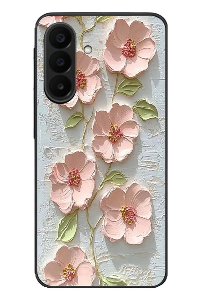 Le Balvo Samsung Galaxy A27 Uyumlu Gül Kurusu Baskılı Silikon Kılıf