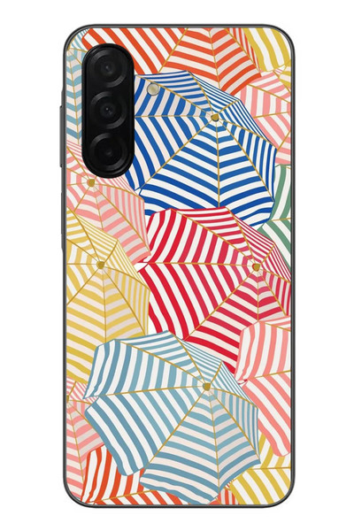 Le Balvo Samsung Galaxy A26 Uyumlu Şemsiyeler Baskılı Silikon Kılıf