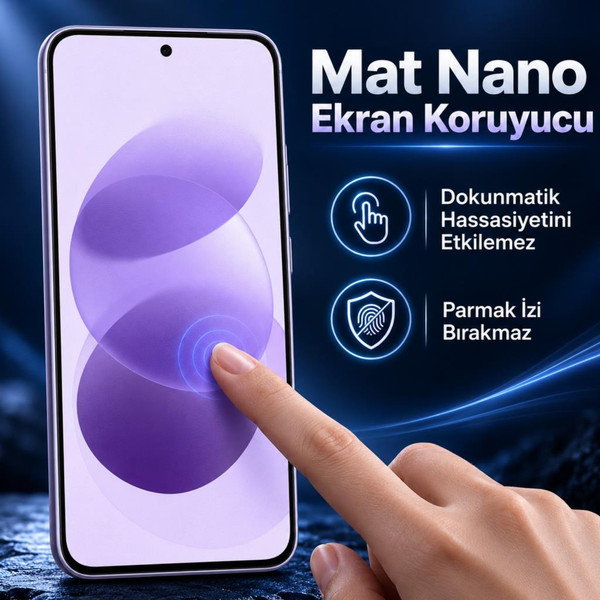 Engo Redmi Note 17 İle Uyumlu Mat Ekran Koruyucu 6.99