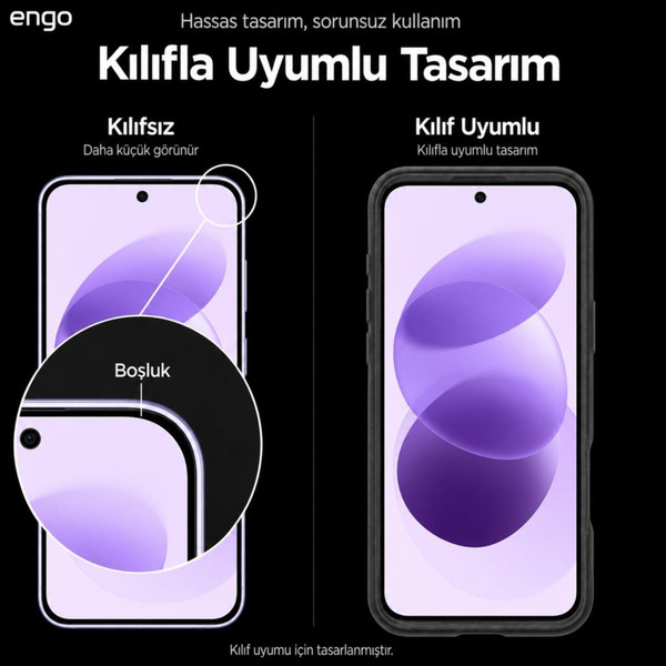 Engo Redmi Note 17 İle Uyumlu Ekran Koruyucu 6.99
