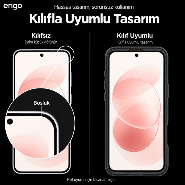 Engo Redmi Note 17 Pro Max İle Uyumlu Hayalet Ekran Koruyucu 6.83