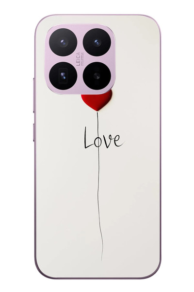 Le Balvo Xiaomi 17T Uyumlu Love Aşk Baskılı Silikon Kılıf