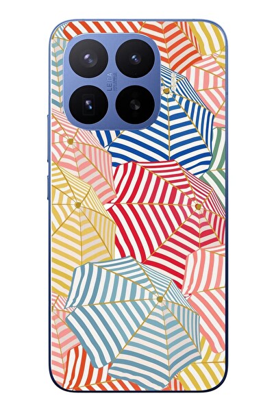 Le Balvo Xiaomi 17T Pro Uyumlu Şemsiyeler Baskılı Silikon Kılıf