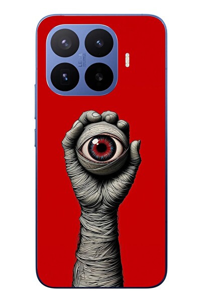 Le Balvo Xiaomi 17T Pro Uyumlu Tek Göz Elde Baskılı Silikon Kılıf