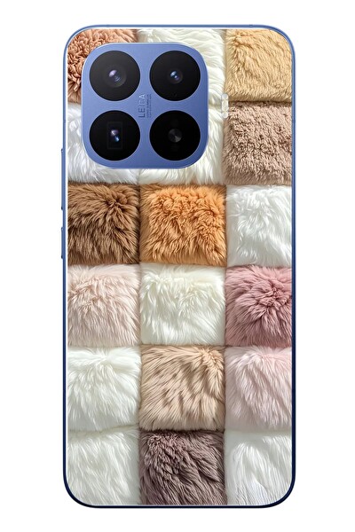 Le Balvo Xiaomi 17T Pro Uyumlu Pofuduk Desenler Baskılı Silikon Kılıf