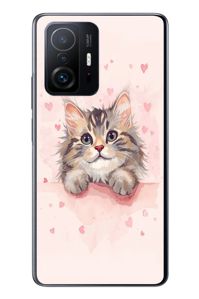 Le Balvo Xiaomi Mi 11 T-11 T Pro Uyumlu Benim Kedim Baskılı Silikon Kılıf