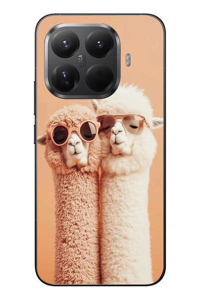 Le Balvo Xiaomi Mi 15T Pro Uyumlu Sevgili Lamalar Baskılı Silikon Kılıf