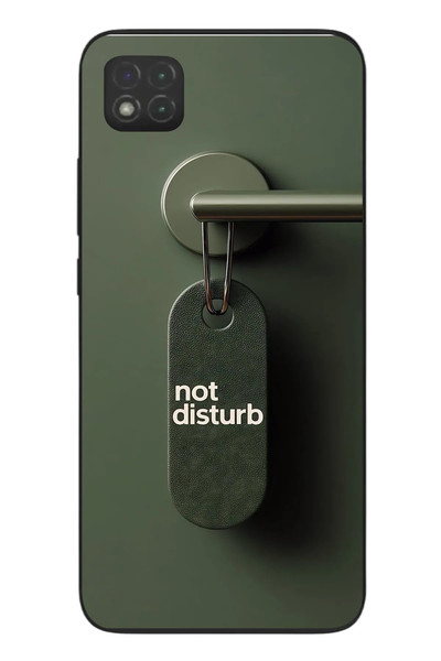 Le Balvo Redmi 9C Uyumlu Not Disturb Baskılı Silikon Kılıf