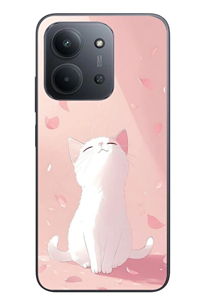 Le Balvo Redmi 15C Uyumlu Minnoş Kedi Baskılı Silikon Kılıf