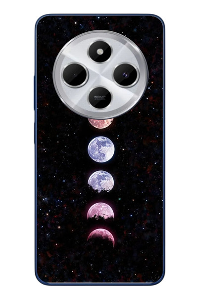 Le Balvo Redmi 14C Uyumlu Tüm Gezegenler Baskılı Silikon Kılıf
