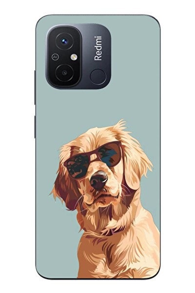 Le Balvo Redmi 12C Uyumlu Karizmatik Köpek Baskılı Silikon Kılıf