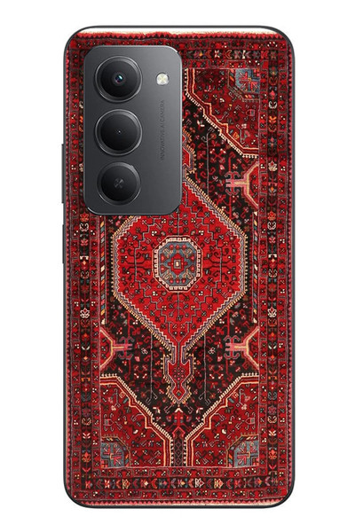 Le Balvo Redmi 15 Uyumlu Anadolu Halısı Baskılı Silikon Kılıf
