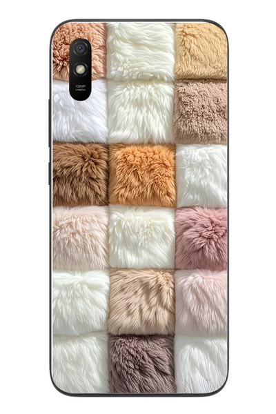 Le Balvo Redmi 9A Uyumlu Pofuduk Desenler Baskılı Silikon Kılıf