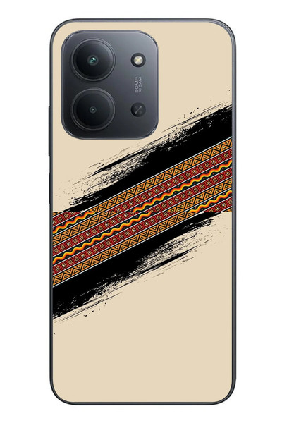 Le Balvo Redmi 15C Uyumlu Yan Motif Baskılı Silikon Kılıf