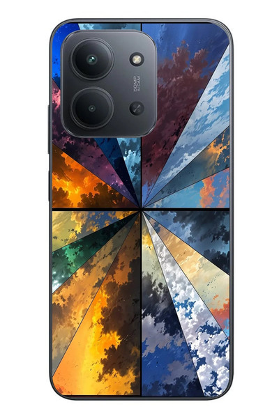 Le Balvo Redmi 15C Uyumlu Mevsim Geçişleri Baskılı Silikon Kılıf