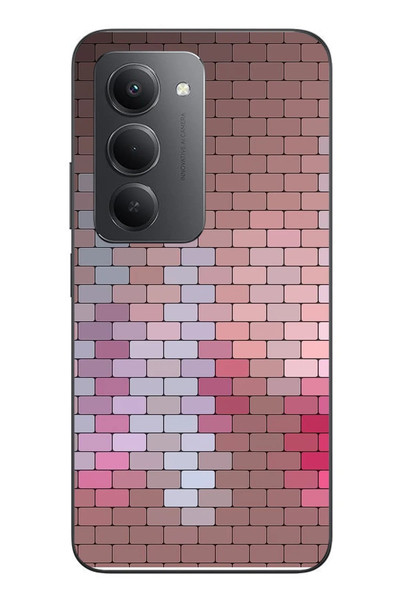 Le Balvo Redmi 15 Uyumlu Renkli Duvar Baskılı Silikon Kılıf