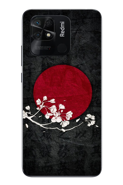 Le Balvo Redmi 10C Uyumlu Ay Tutulması Baskılı Silikon Kılıf