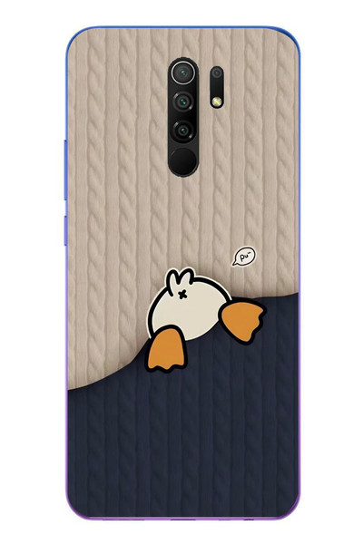 Le Balvo Redmi 9 Uyumlu Şaşkın Ördek Baskılı Silikon Kılıf
