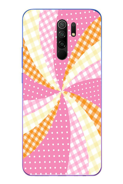 Le Balvo Redmi 9 Uyumlu İz Düşümleri Baskılı Silikon Kılıf