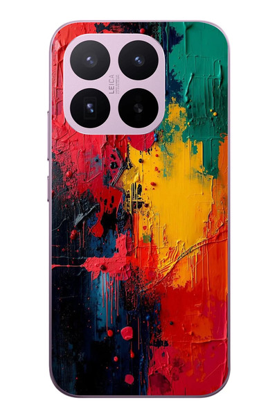 Le Balvo Xiaomi 17T Uyumlu Renklerin Dansı Baskılı Silikon Kılıf