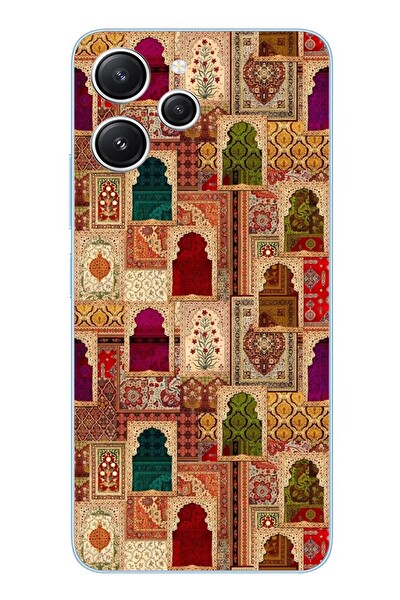 Le Balvo Redmi 12 Uyumlu Seccadeler Baskılı Silikon Kılıf